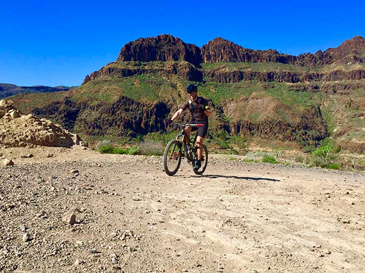 Mountain bike XC tours and easy routes in gran canaria