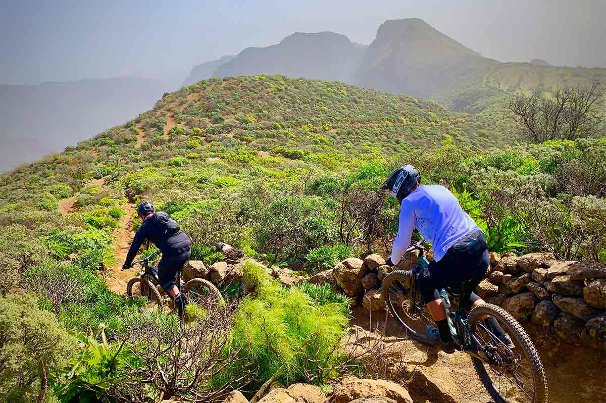 Guayadeque trail - mountain bike tour in Gran Canaria